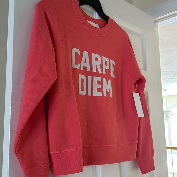 SPIRITUAL GANGSTER “Crackle” Carpe Diem Forever Crew Sweatshirt (S) BNWT - Picture 7 of 10